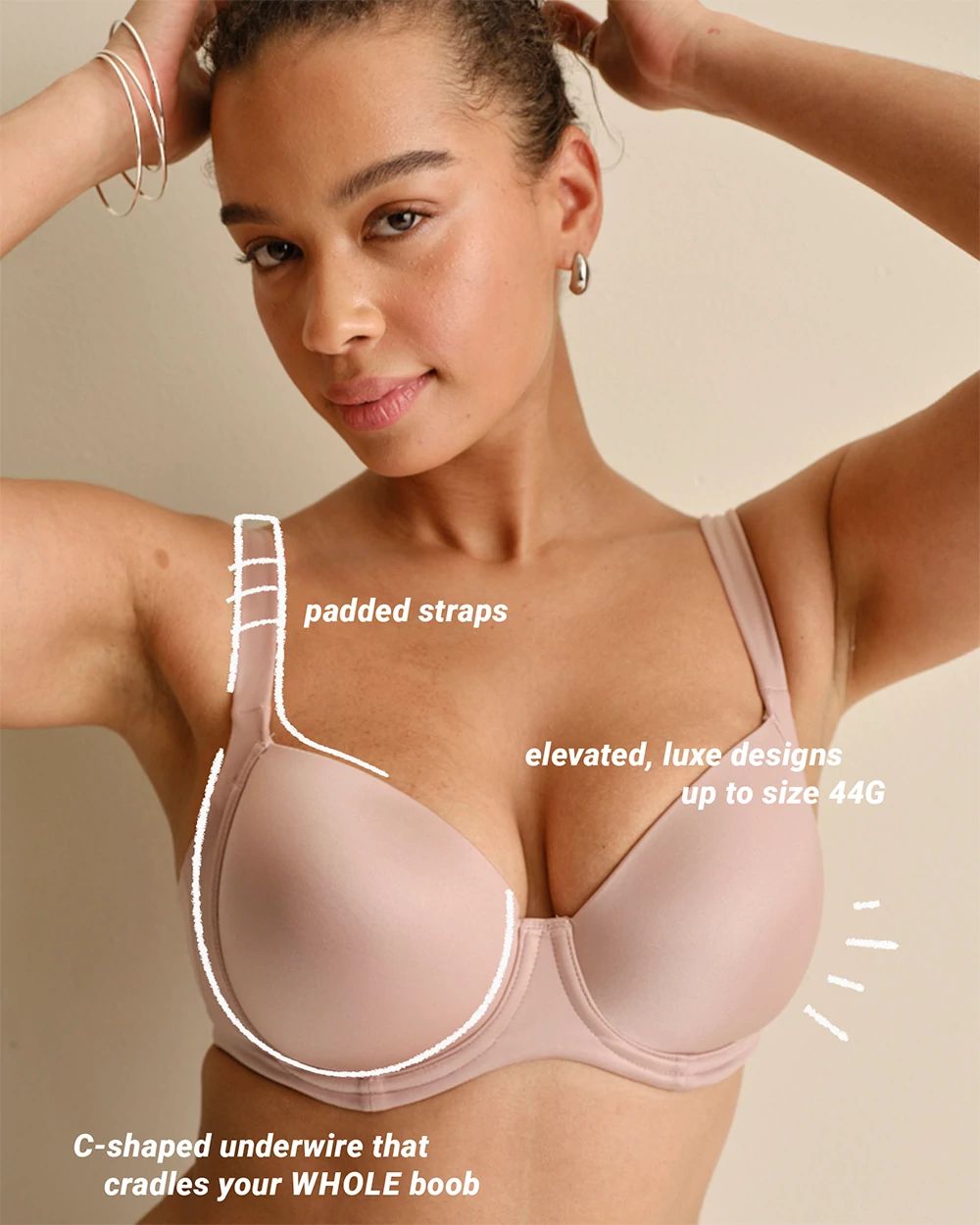 Full Coverage Bra click to view larger image.