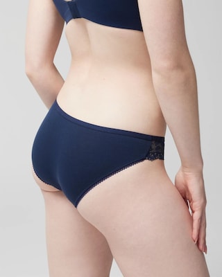 Bikini Panty with Enchanting Lace click to view larger image.