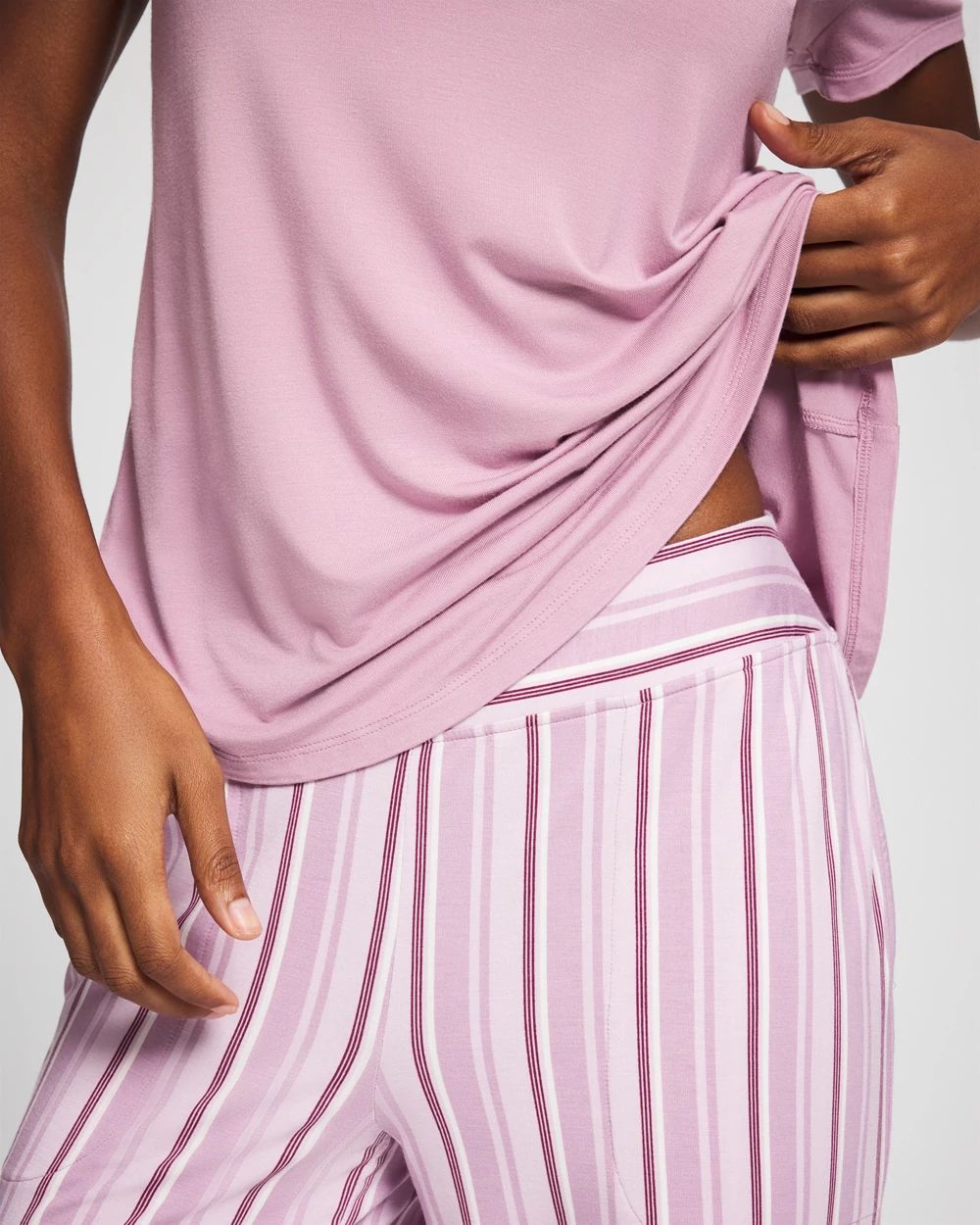 Cool Nights Short Sleeve + Pant Pajama Set