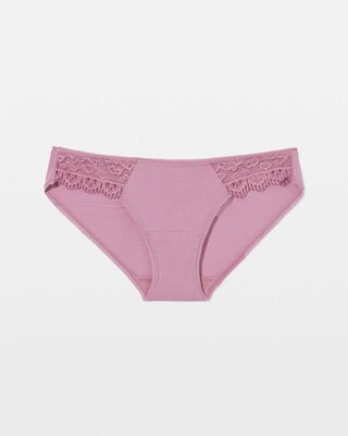 Bikini Panty with Lace click to view larger image.