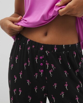 Tank + Crop Pants Pajama Set click to view larger image.
