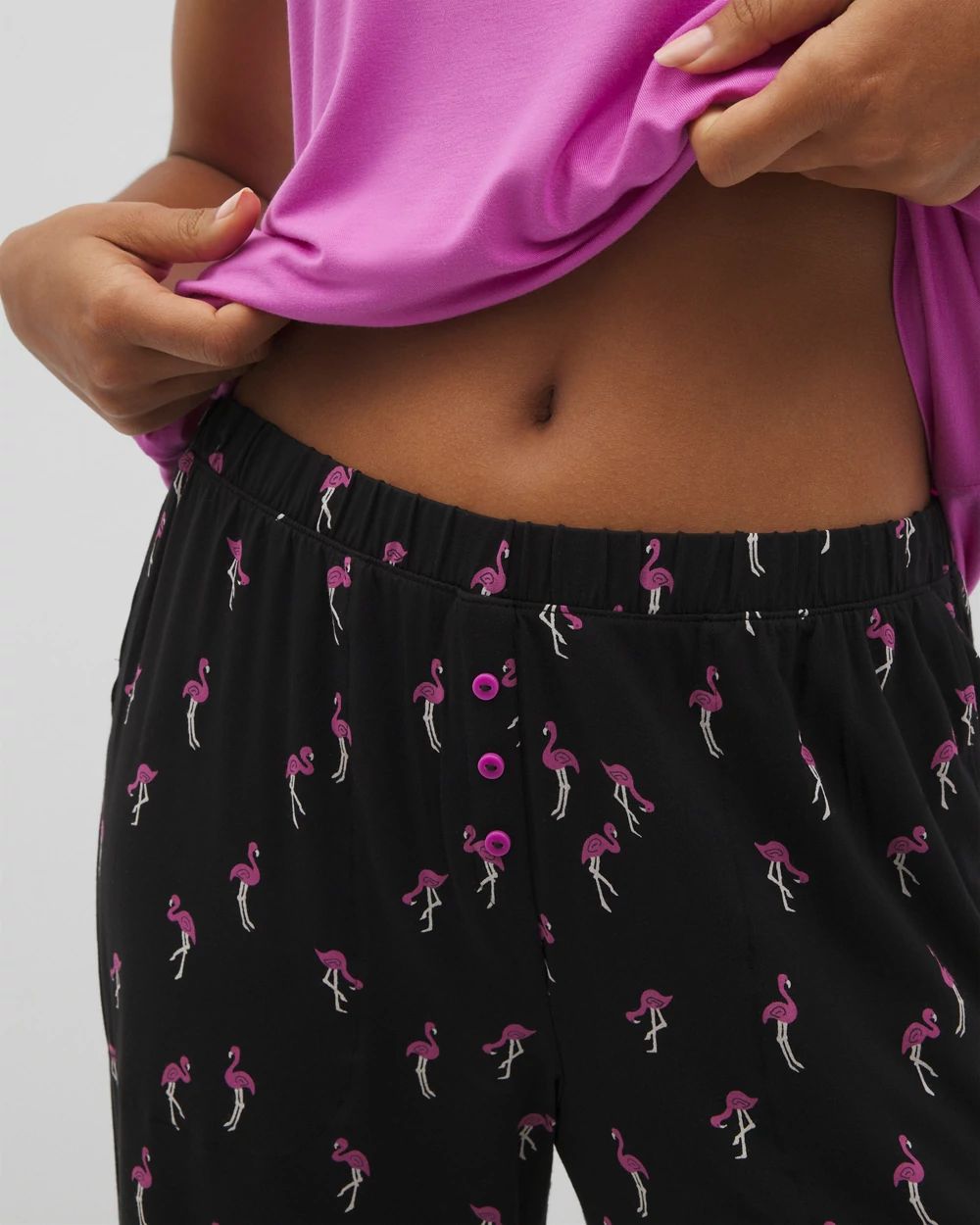 Cool Nights Tank + Crop Pants Pajama Set