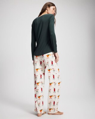 Packaged Long-Sleeve Pant Pajama Set click to view larger image.