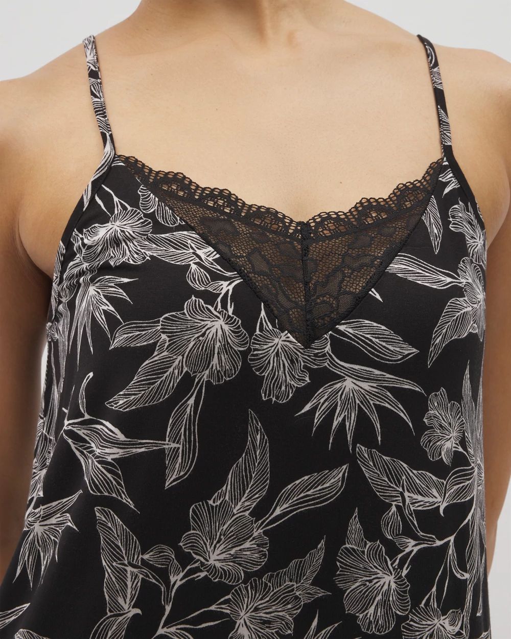 Lace Trim Chemise click to view larger image.