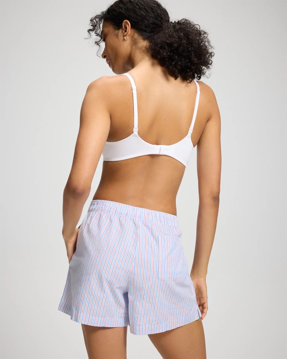 Cotton PoplinPajama Shorts