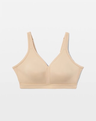 Wireless Unlined Full Coverage Bra click to view larger image.