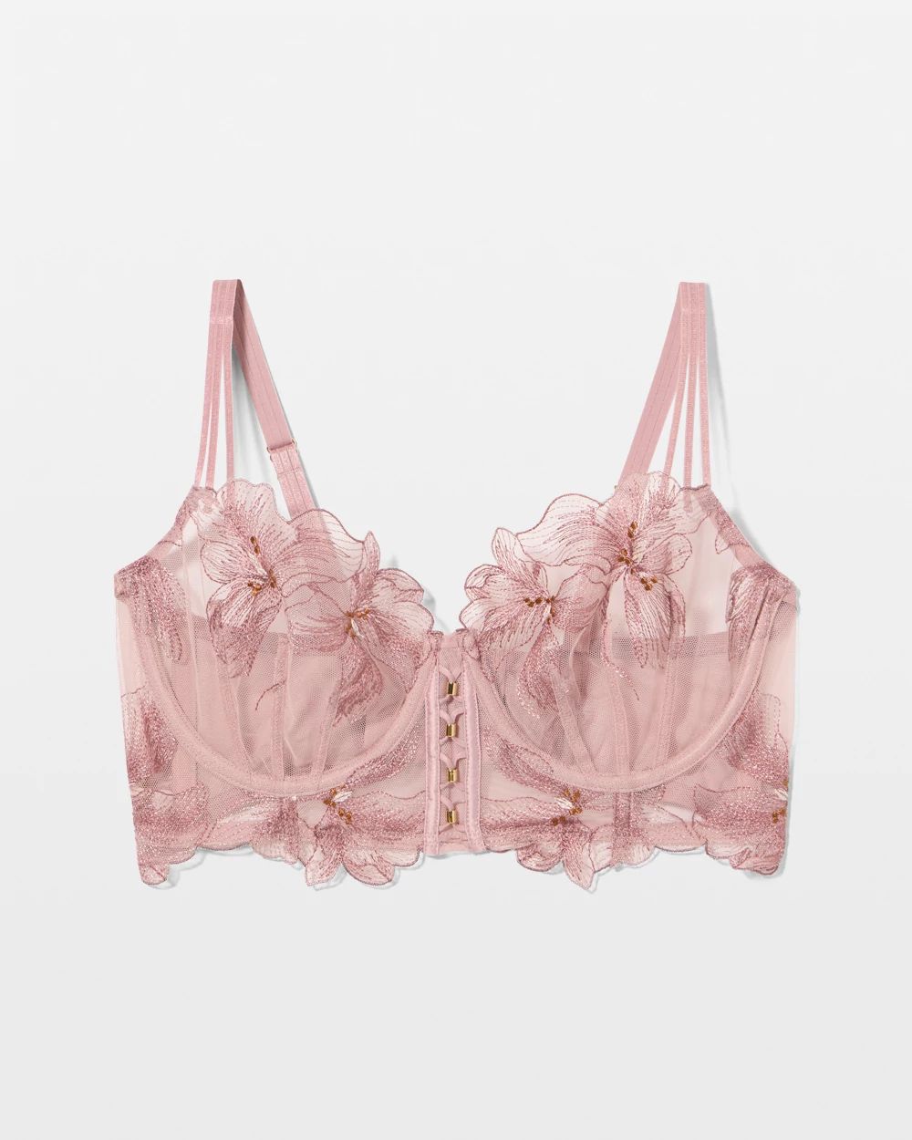 Soma’s Sexiest Boudoir Blooms Longline Balconette Bra click to view larger image.