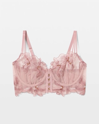 Soma’s Sexiest Boudoir Blooms Longline Balconette Bra click to view larger image.