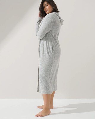 Long Zip-Front Robe