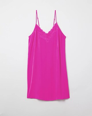 Lace-Trim Chemise