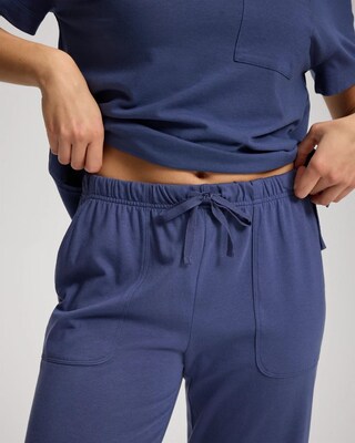 Crop Pajama Pants click to view larger image.