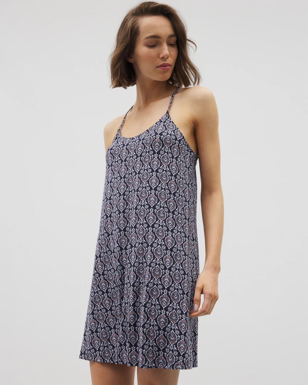 Cool Nights Strappy Sleepshirt