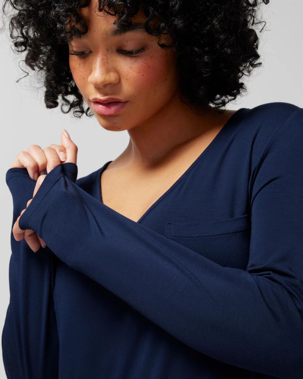 Cool Nights Long-Sleeve Sleepshirt