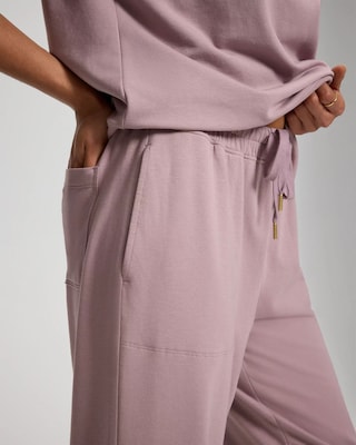 Essential Terry Crop Pants click to view larger image.