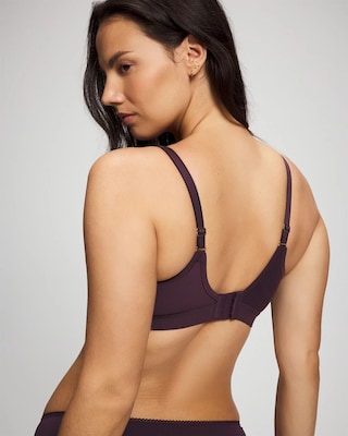 Wireless Unlined Full Coverage Bra click to view larger image.