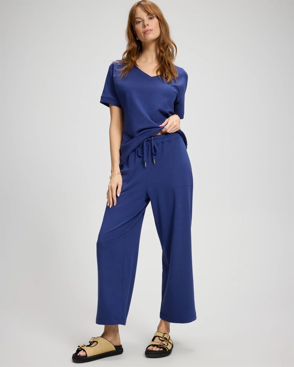 Essential Terry Crop Pants