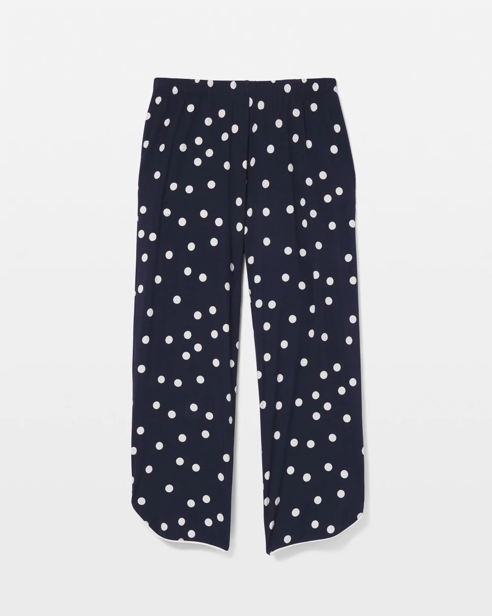 Cropped Pajama Pants click to view larger image.