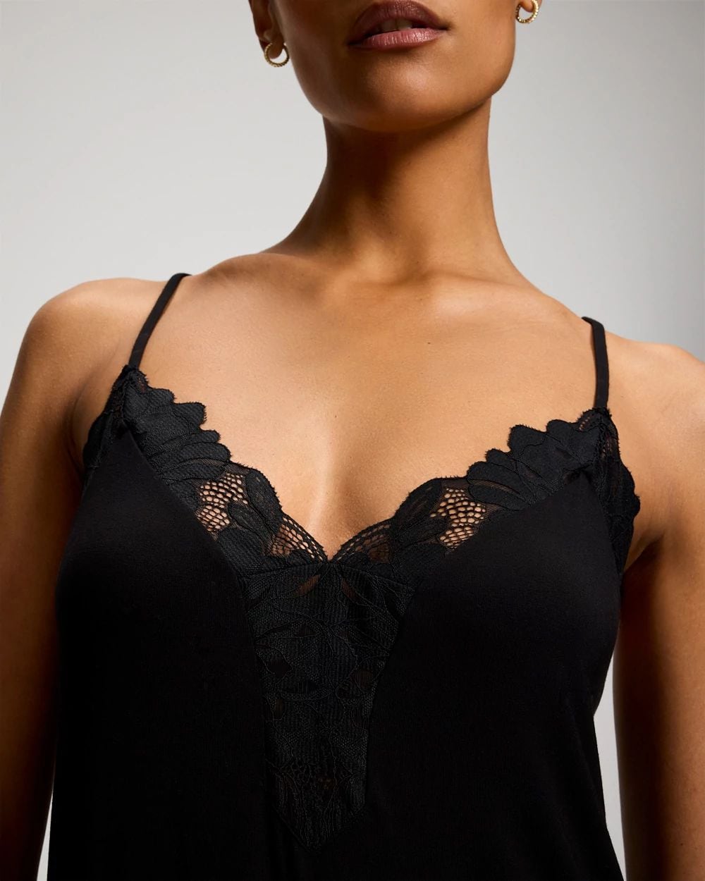 Bold Floral Lace Gown click to view larger image.