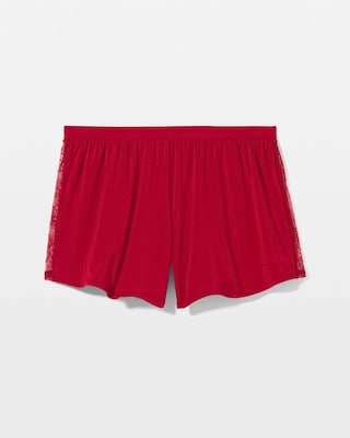 Lace Relaxed Pajama Short click to view larger image.