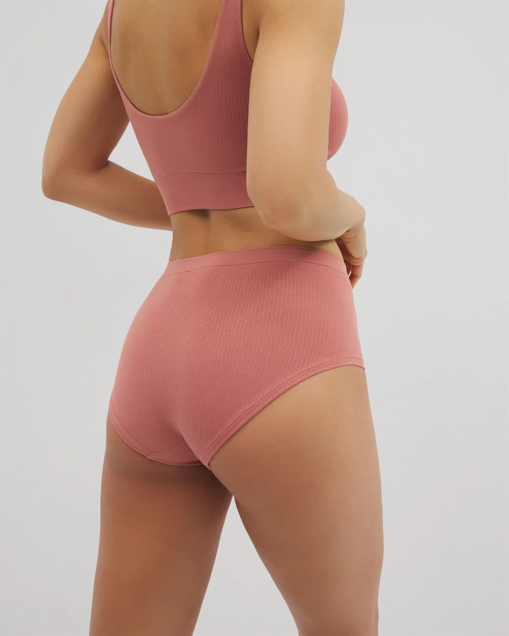 Seamless Rib Boyshort Panty