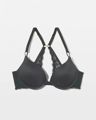 Push-Up Plunge Bra with Lace click to view larger image.