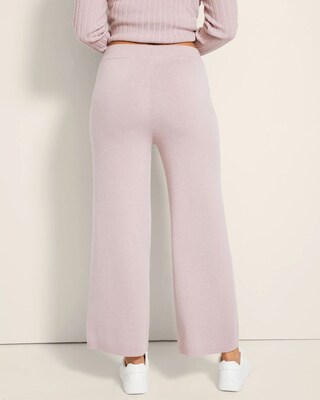Wide-Leg Sweater Pants click to view larger image.