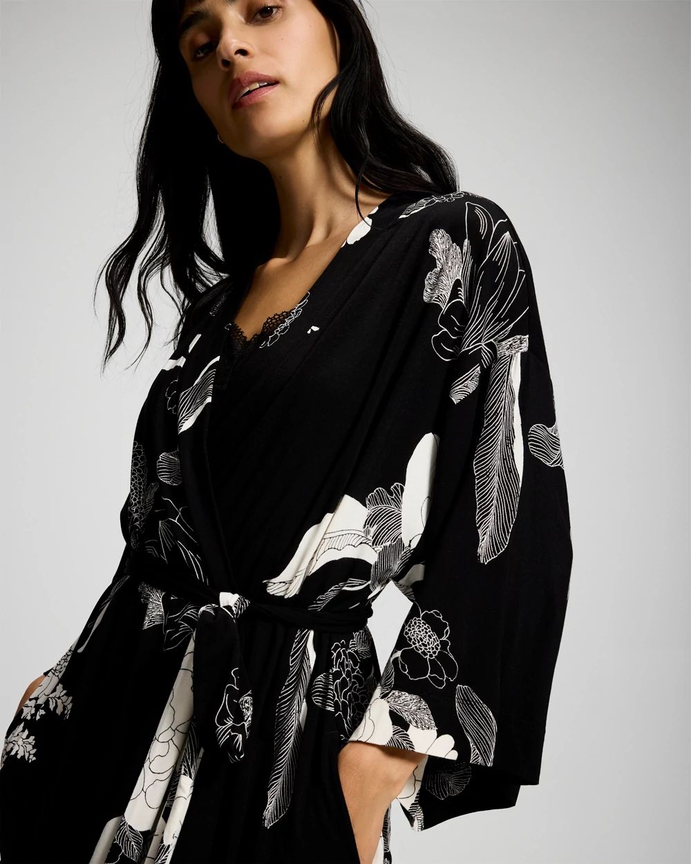 Cool Nights Short Robe