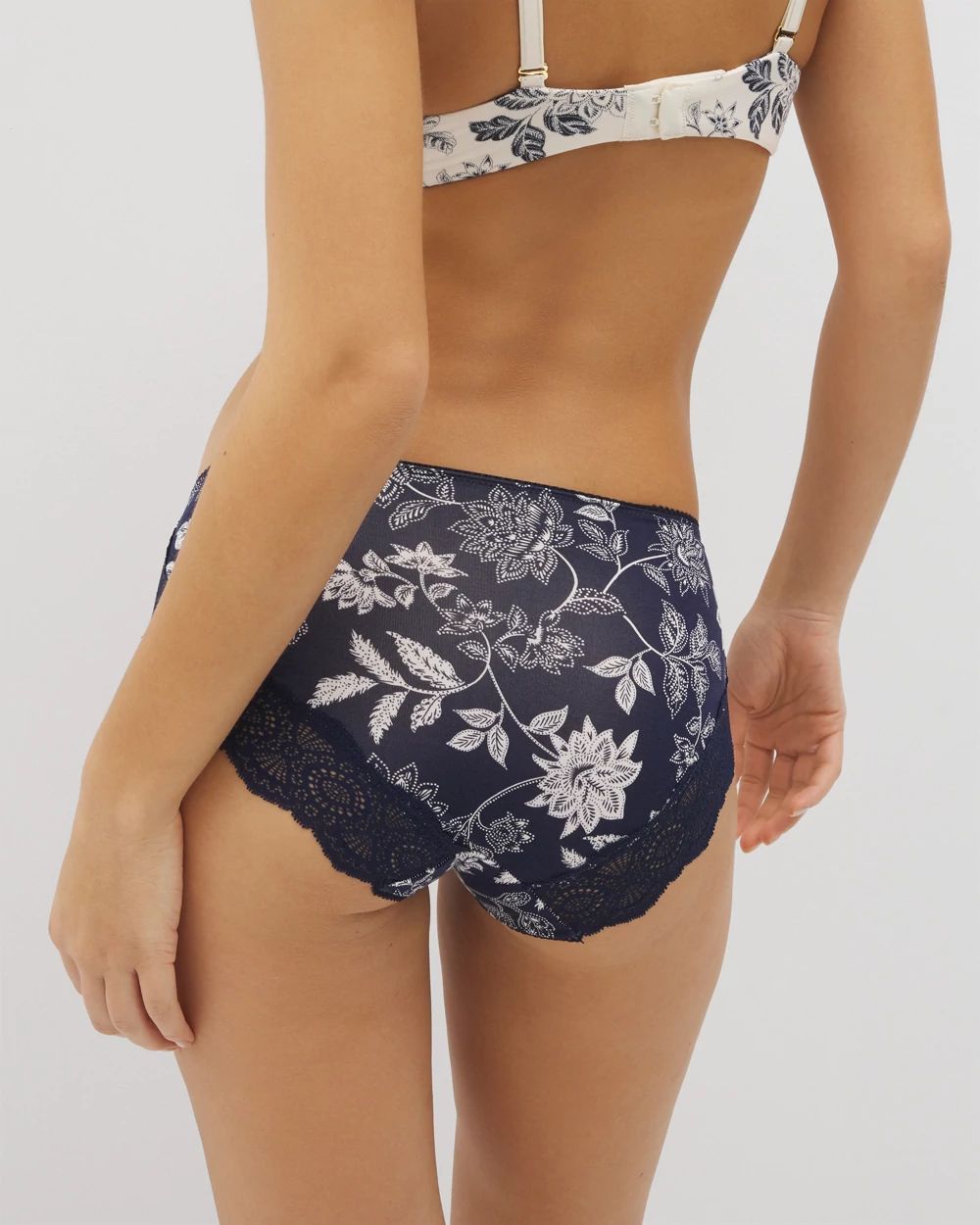 Embraceable Hipster Panty Crochet Lace