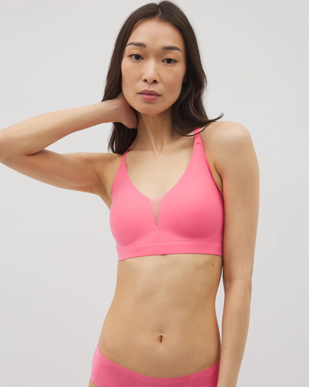 Enbliss Racerback Mesh Bralette
