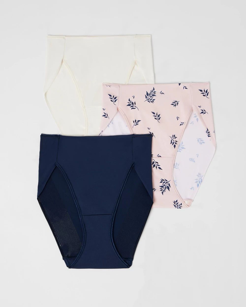 Vanishing Tummy High-Leg Brief Panty 3 Pack