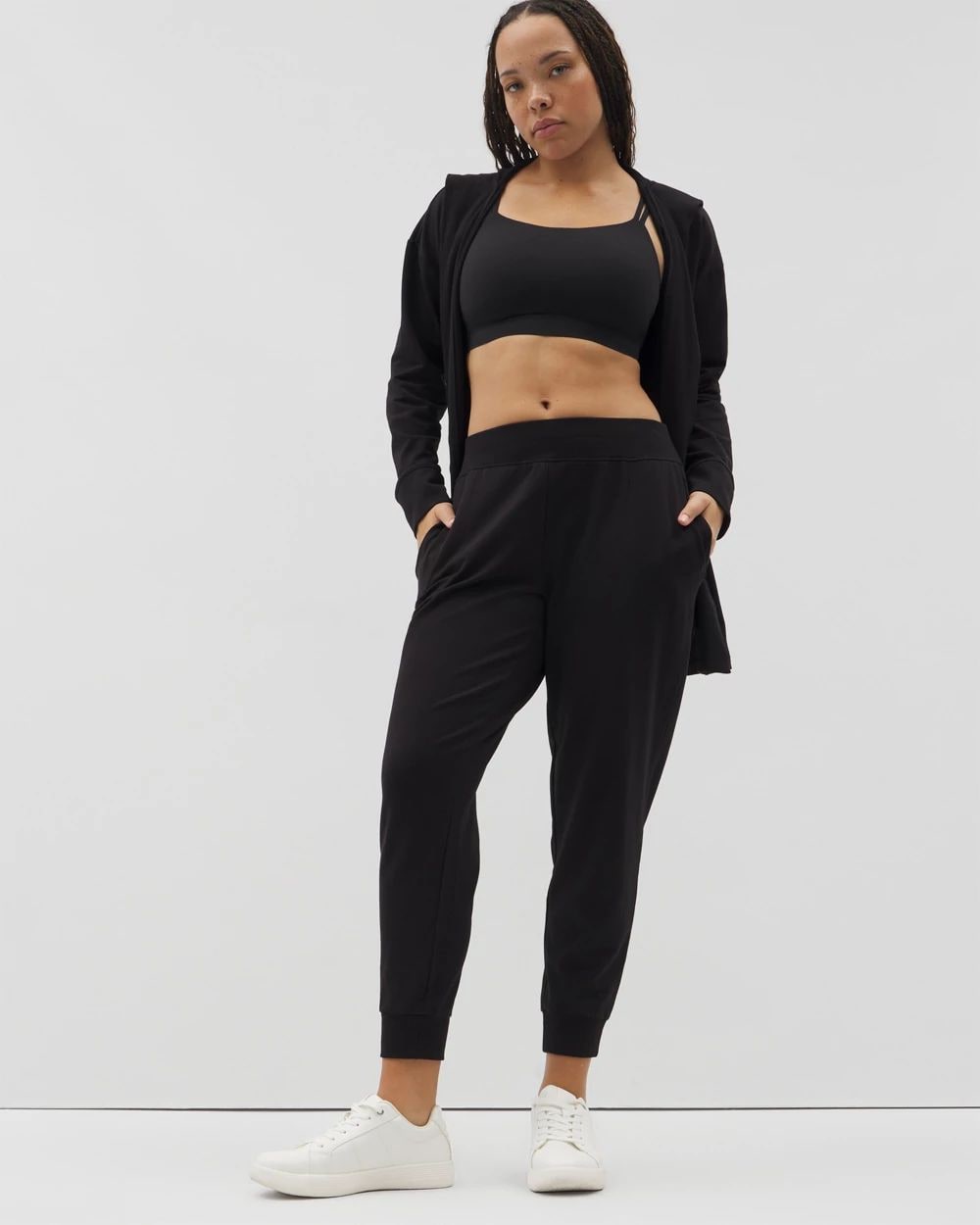 Essential Terry Hooded Wrap