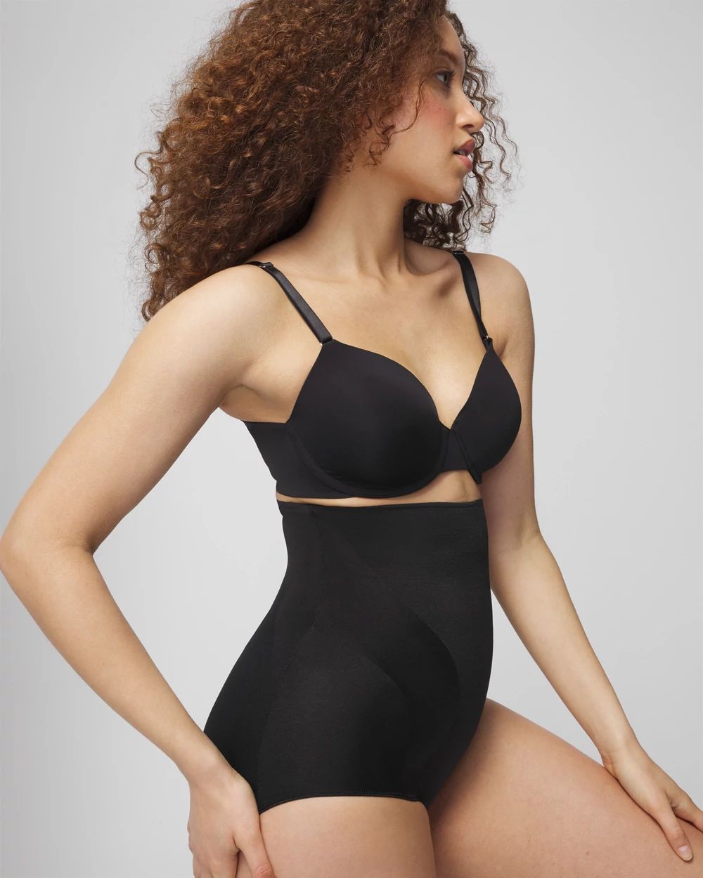Mid-Level Shaping Vanishing Edge High-Waist Brief click to view larger image.