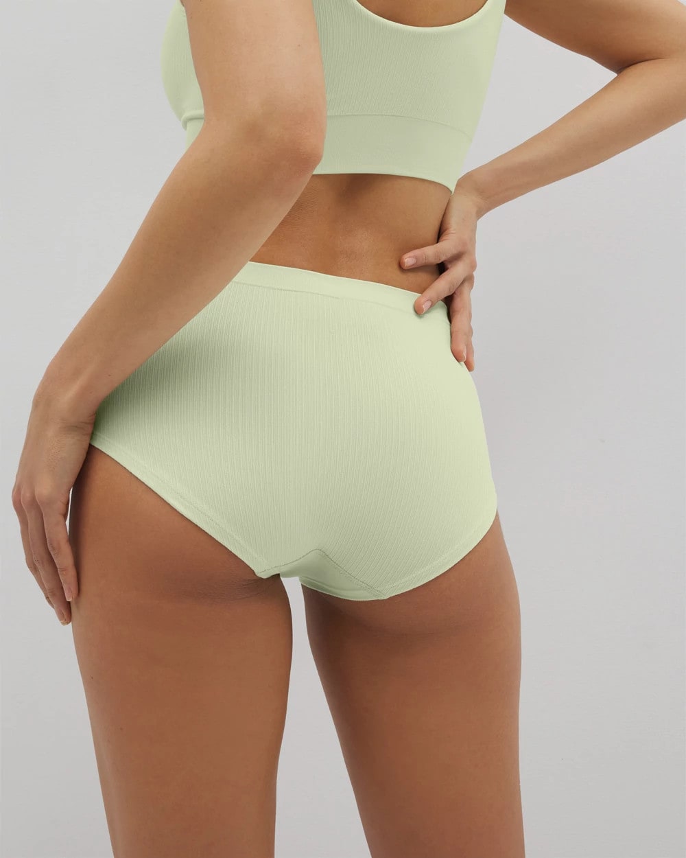 Seamless Rib Boyshort Panty