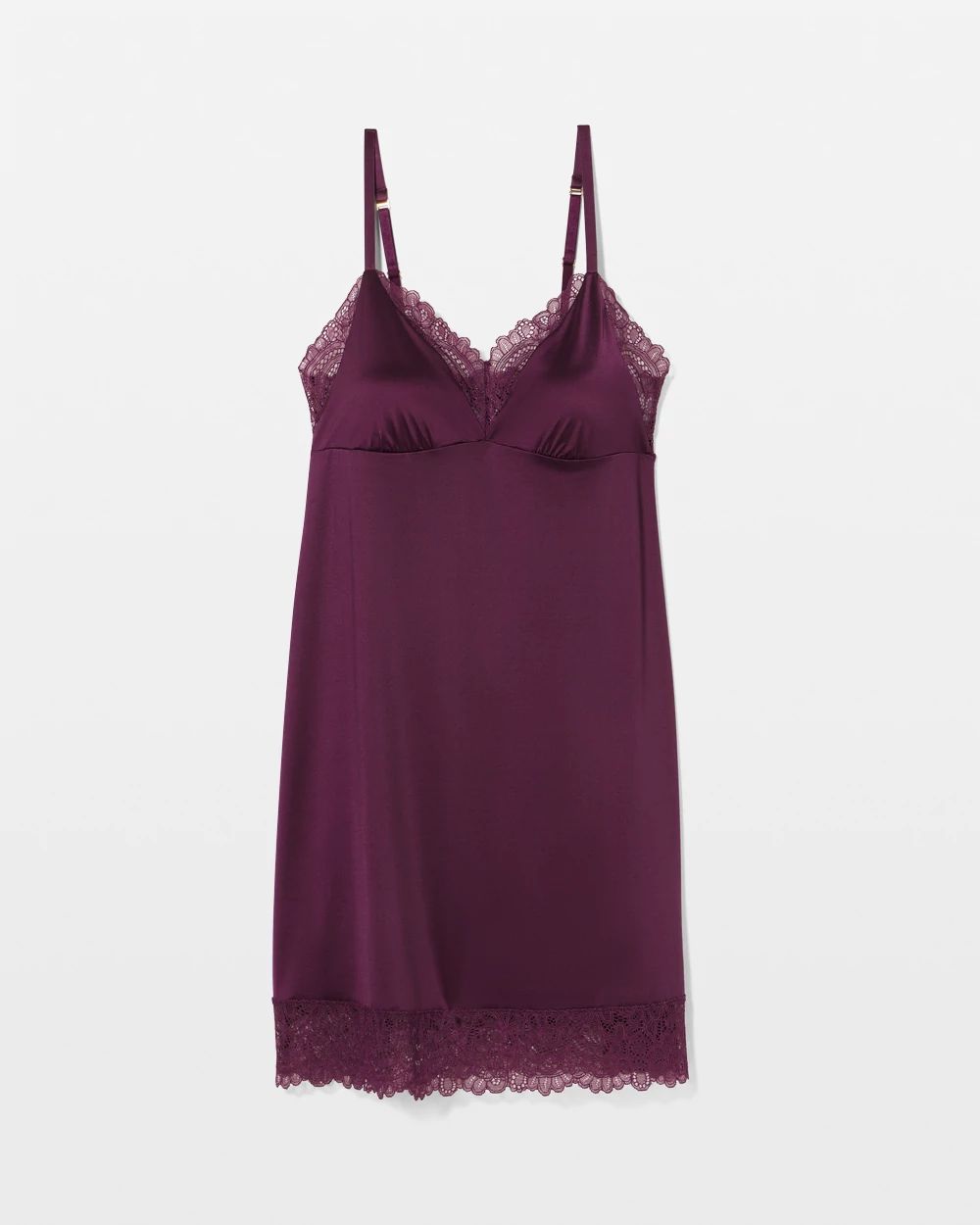 Stretch Luster Knit Chemise