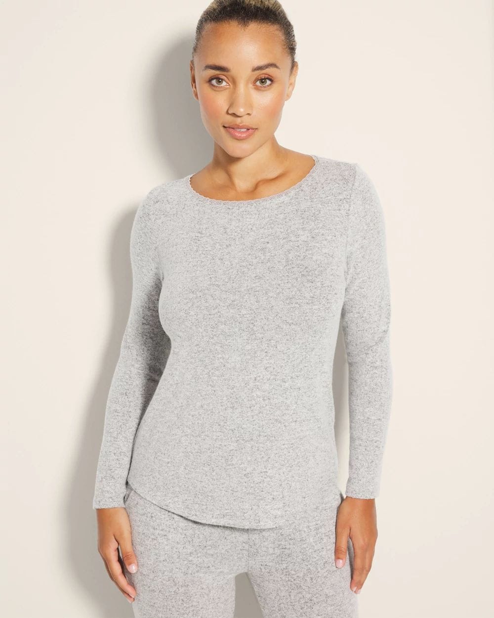 Cozyluxe Long-Sleeve Pajama Top