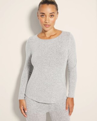 Cozyluxe Long-Sleeve Pajama Top