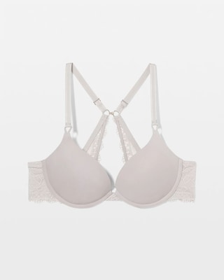 Push-Up Plunge Bra with Lace click to view larger image.