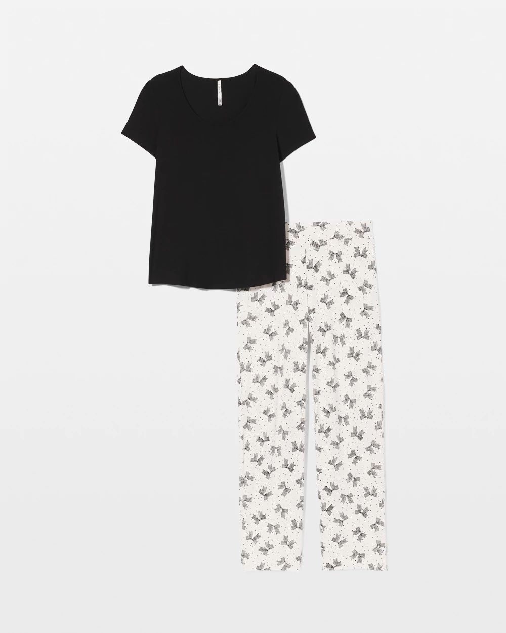 Packaged Short-Sleeve Pant Pajama Set click to view larger image.