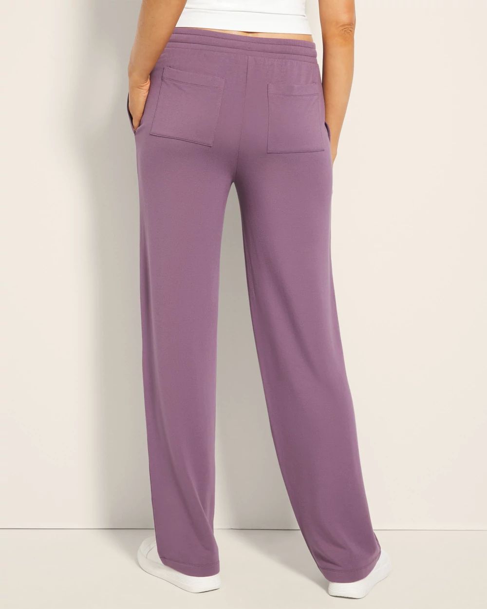 Ultra Soft Fleece Straight-Leg Pants