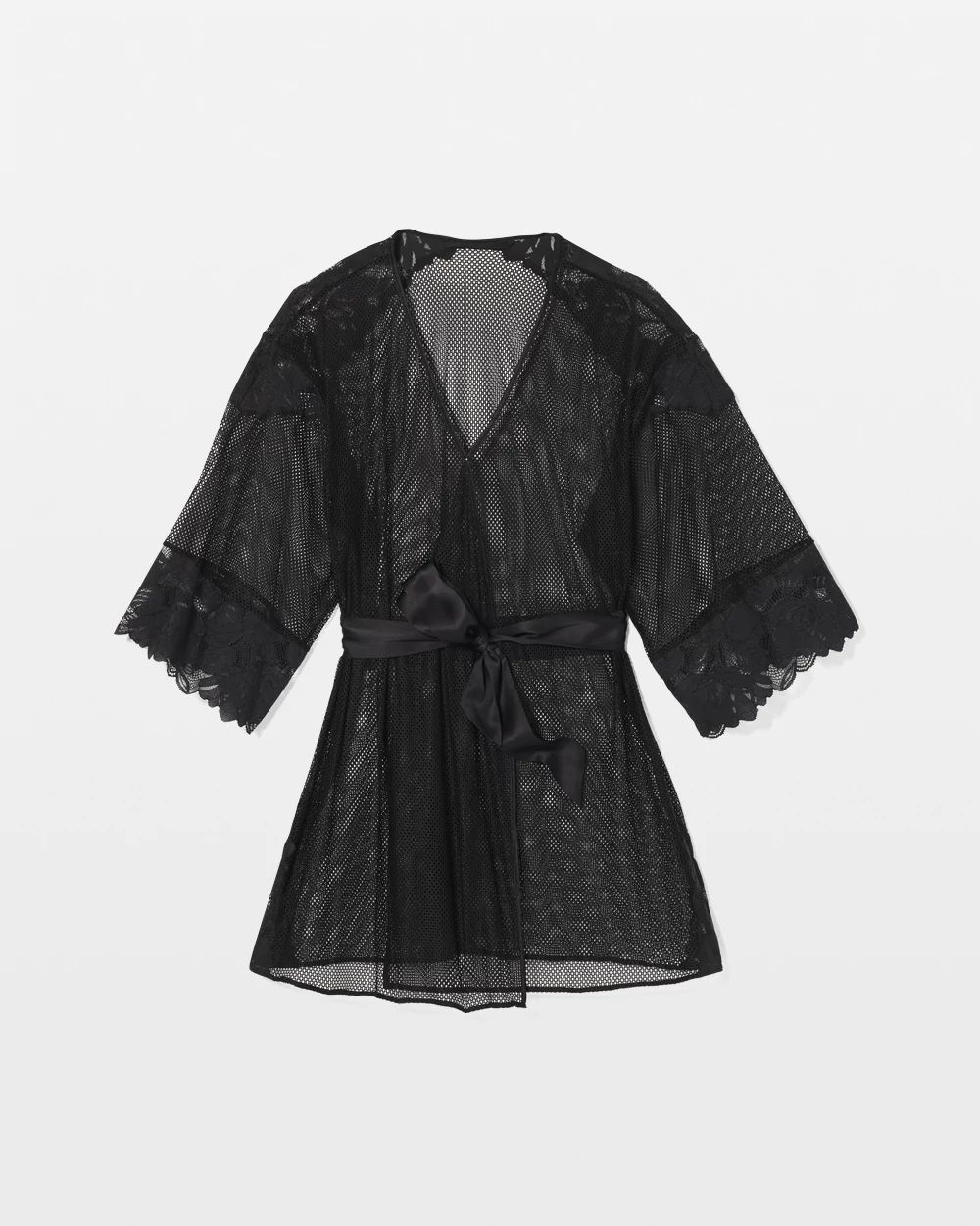 Soma's Sexiest Robe with Mesh and Lace