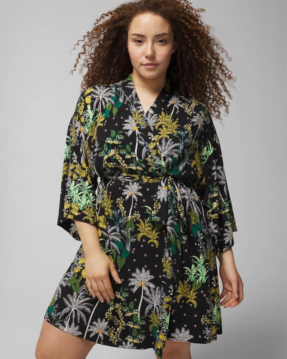 Cool Nights Short Robe
