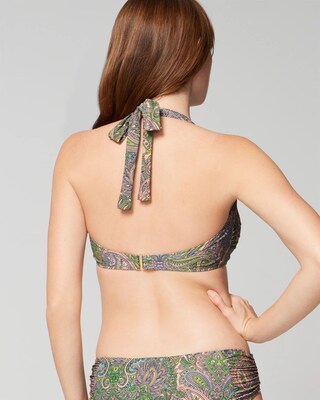 V-Wire Halter Bikini click to view larger image.