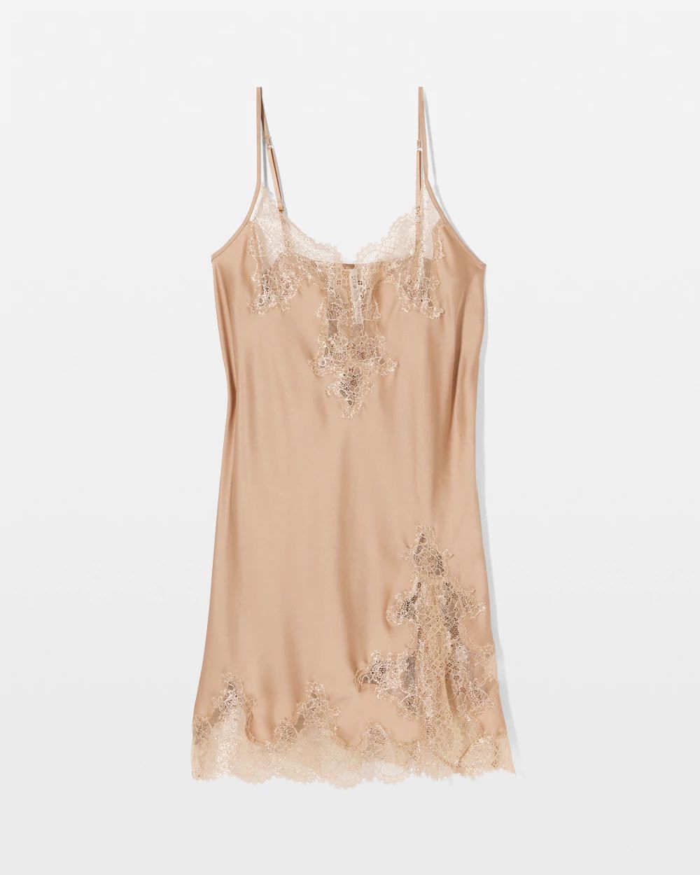 Satin and Lace Chemise