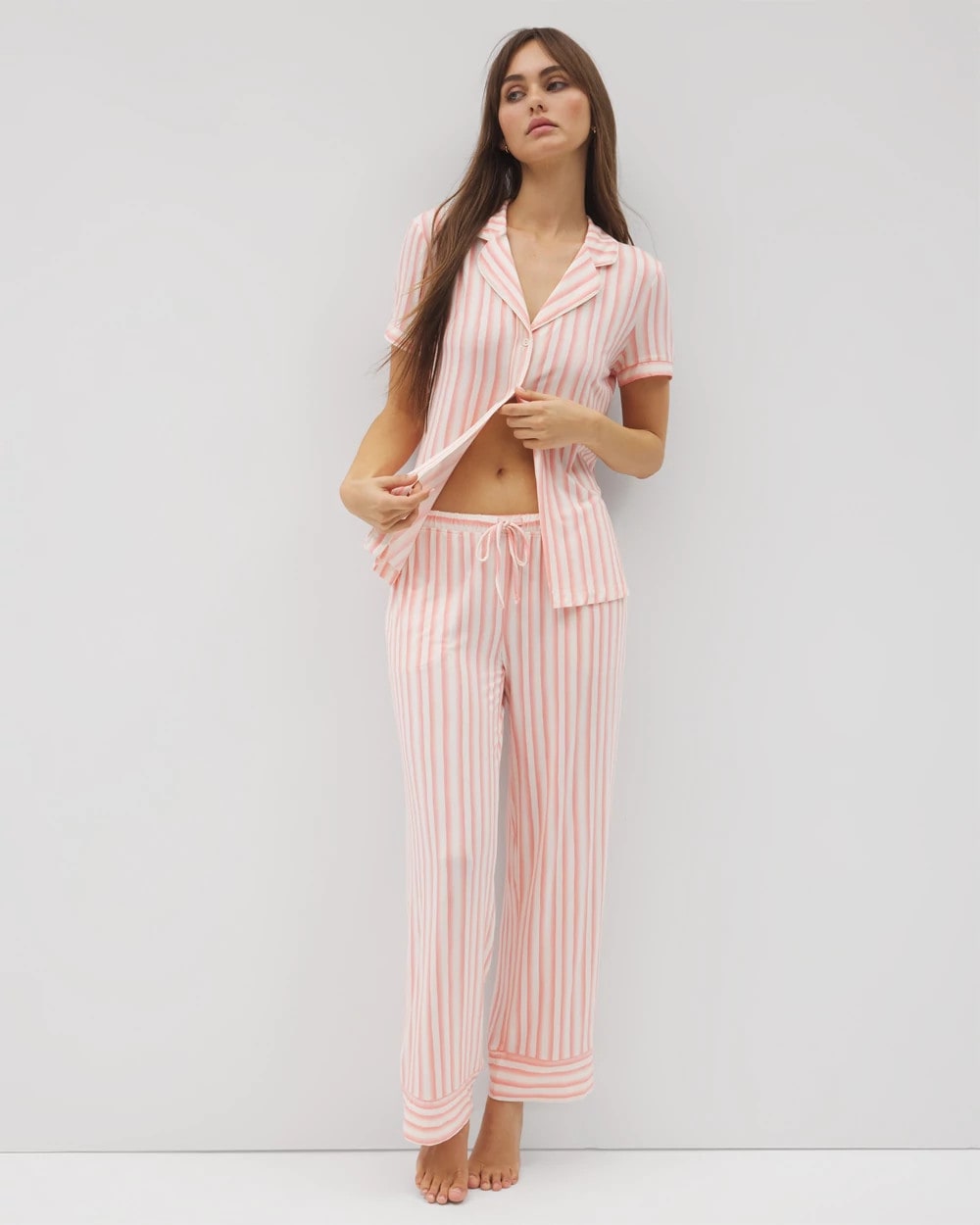 Printed Pajama Pants