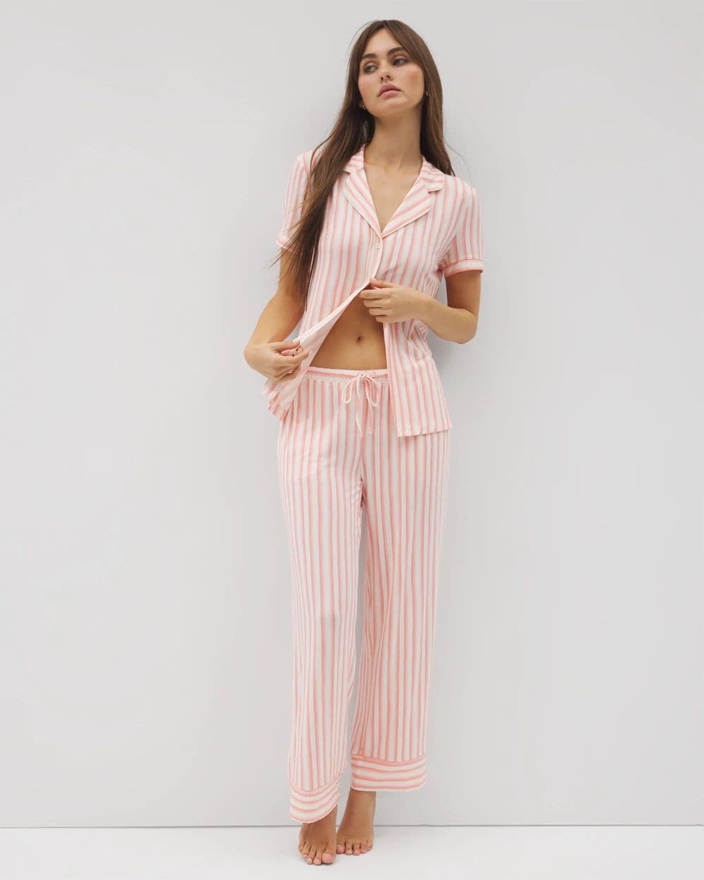 Printed Pajama Pants