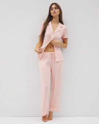 Printed Pajama Pants