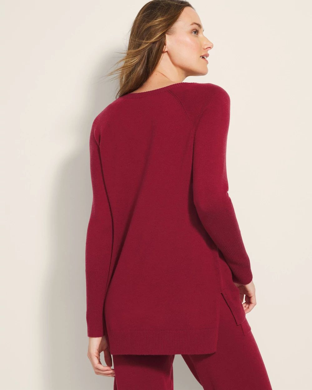 V-Neck Sweater click to view larger image.