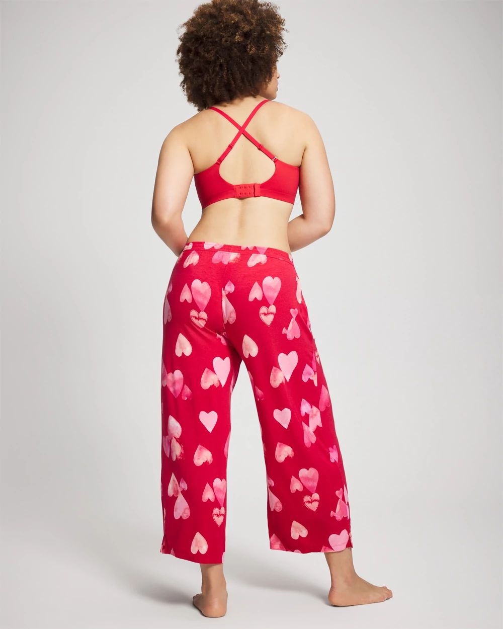 Cool Nights Cropped Pajama Pants