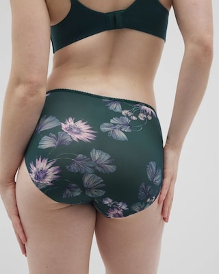 High-Leg Panty with Lace click to view larger image.