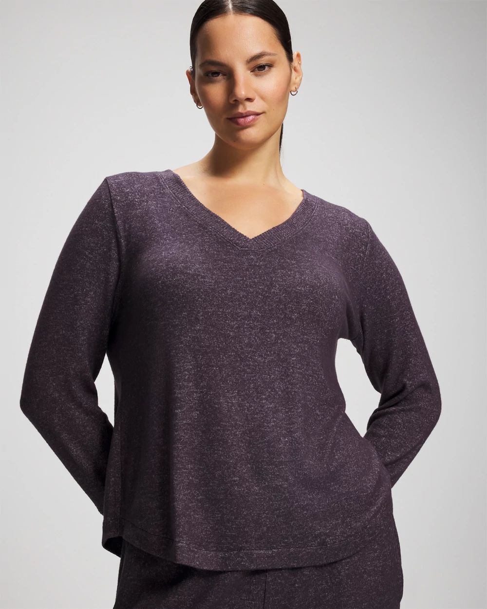 CozyLuxe Long Sleeve Pajama Tee